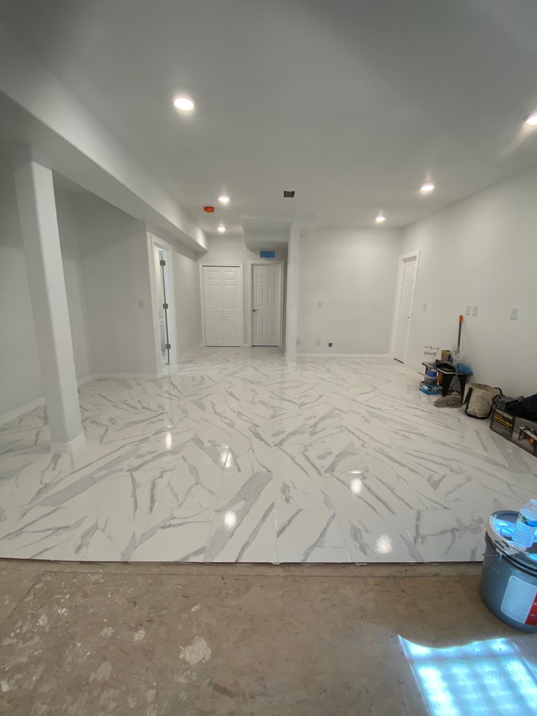 Denver flooring installation project by Vasquez Remodel LLC